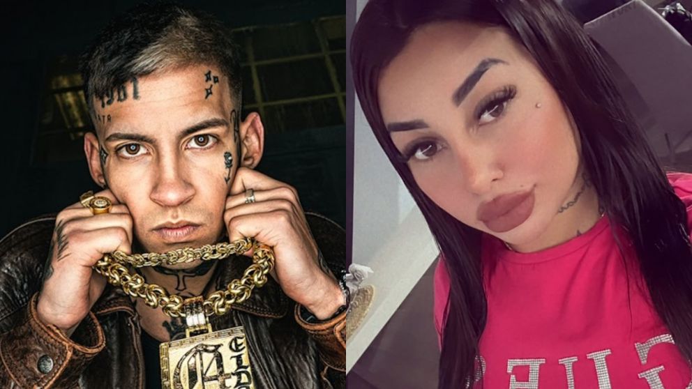 Tamara Báez demandó a L-Gante por la cuota alimentaria de su hija, Jamaica. (Foto: Instagram/ @tamibaez.333 Youtube/ L-Gante).