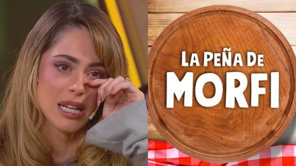 La emoción de Tini Stoessel en "La Peña de Morfi" al recordar uno de los momentos clave de su carrera. (Foto: Telefe).