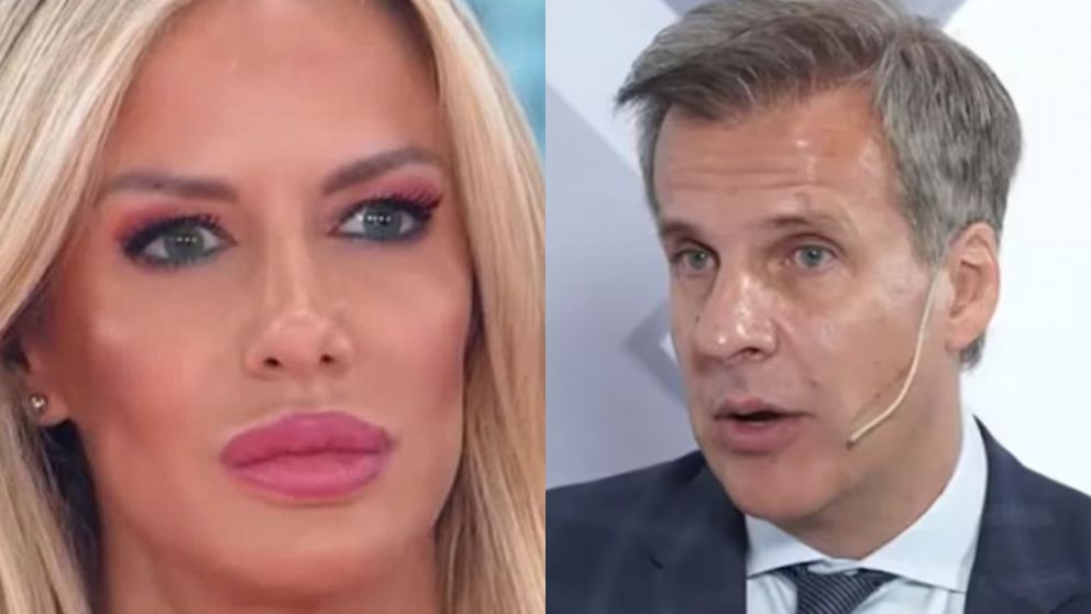 Luciana Salazar apur� a Mart�n Redrado y lo trat� de mentiroso. (Foto: La Naci�n).