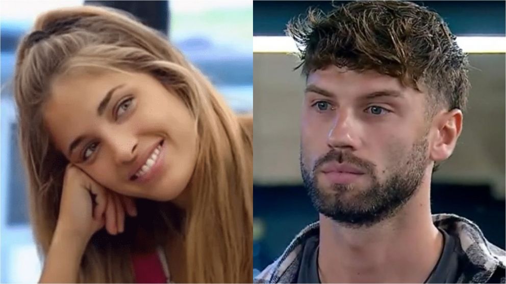 Martina y Tato de "Gran Hermano 2025" tuvieron un acercamiento muy romántico.