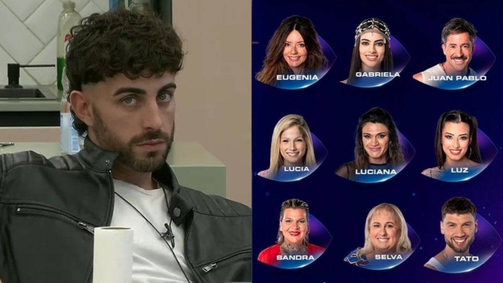 "Gran Hermano 2025": cómo quedó la placa de nominados tras la decisión del líder (Foto web).
