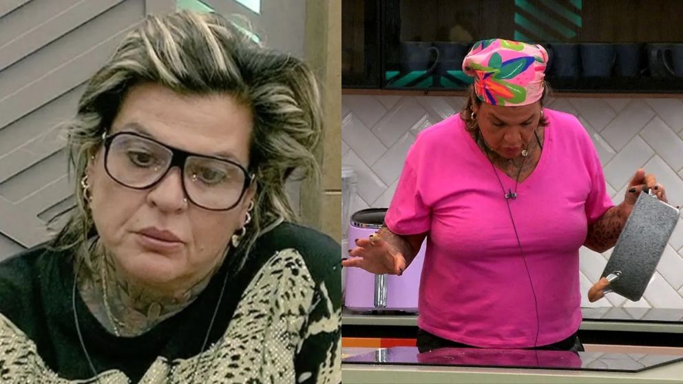 "Gran Hermano 2025": el repulsivo video de Sandra en la cocina que desató una ola de críticas (Foto web).