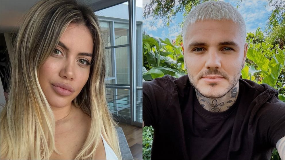 Mauro Icardi exigió el uso de la fuerza pública para que Wanda Nara le restituya a sus hijas. (Foto: Instagram/ @wanda_nara y @mauroicardi).
