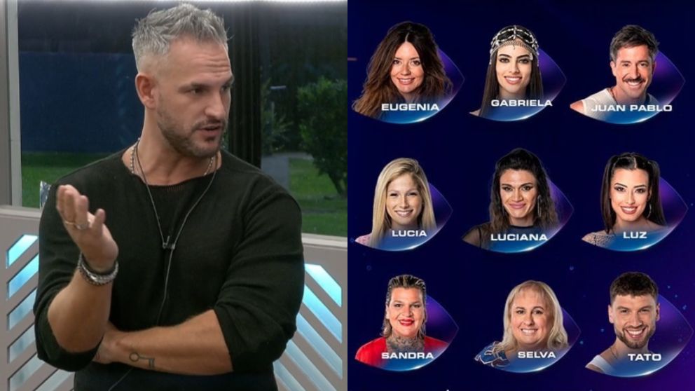 "Gran Hermano 2025": cómo quedó la placa de nominados tras la decisión del líder de la semana (Foto web).