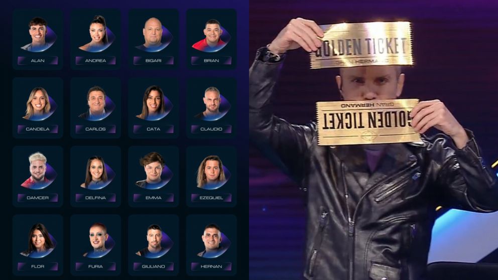 "Golden Tickets en Gran Hermano 2025": qué ex participantes no volverán al reality (Foto web).