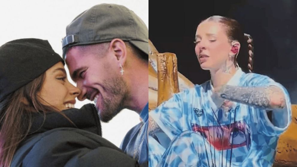 La desgarradora reacción de Young Miko al ver que Tini Stoessel regresó con Rodrigo De Paul.