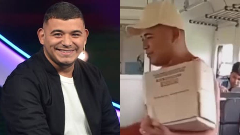 Brian de "Gran Hermano 2025" volvió a vender golosinas en el tren y se volvió viral, ¿bajo perfil o estrategia?