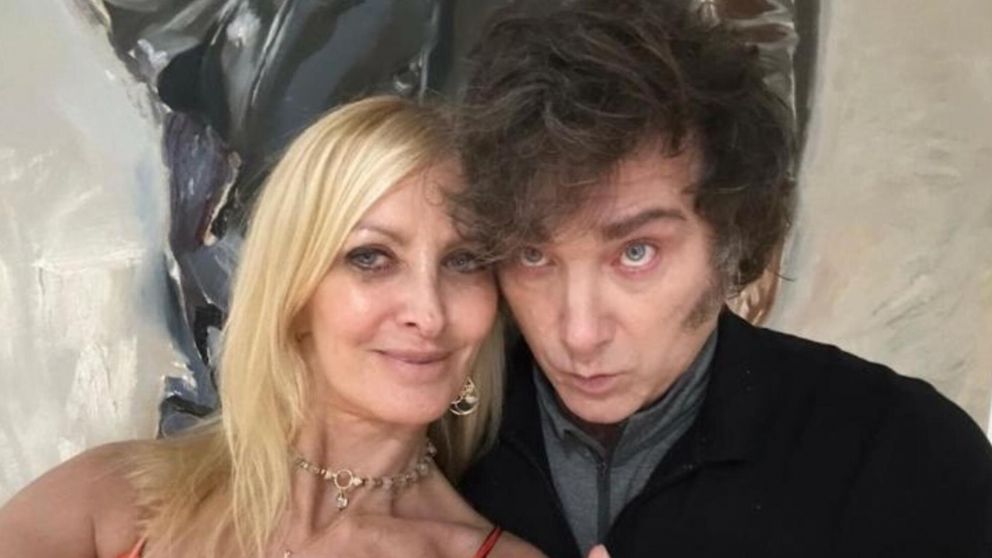 Yuyito Gonz�lez acompa�� a Javier Milei. (Foto: Instagram/ @yuyitogonzalezok).