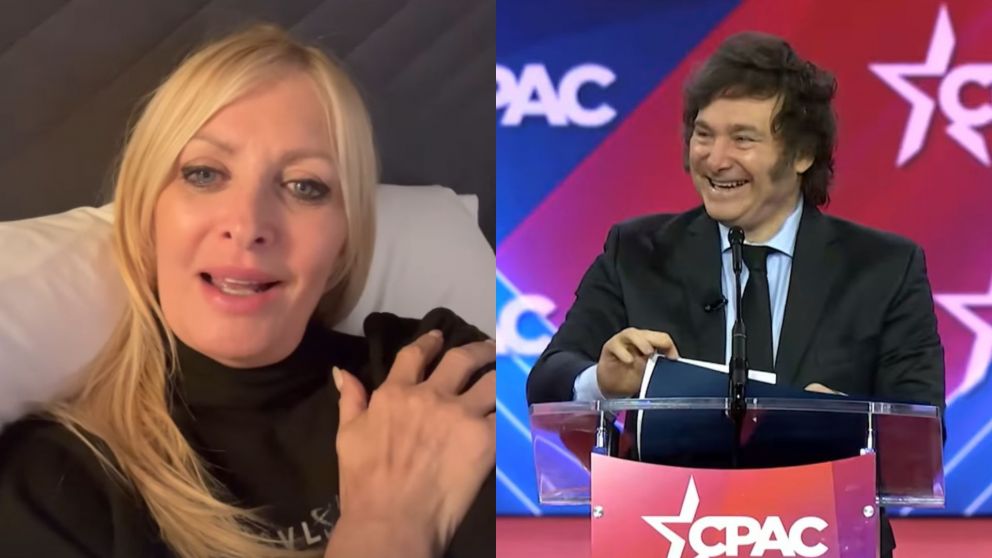 Yuyito González, enojada, desmintió su grito a Javier Milei en la CPAC y apuntó contra los haters: "Son unos delirantes..." (Foto web).
