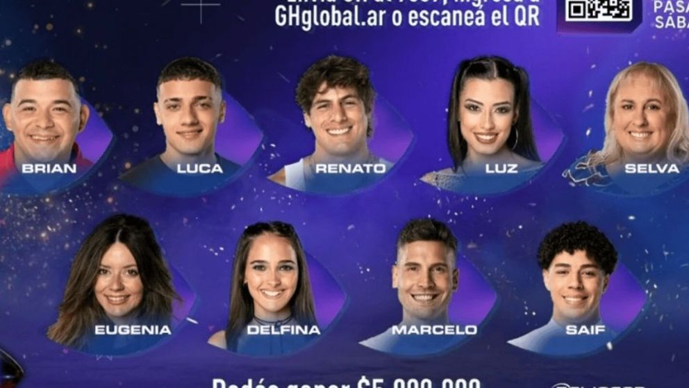 Quién fue eliminado de "Gran Hermano 2025" hoy, domingo 16 de febrero.