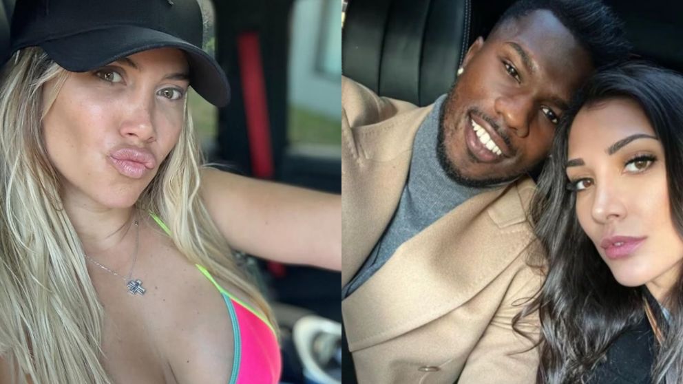 Wanda Nara publicó un fuerte descargo contra Keita Baldé y su esposa. (Foto: Instagram/ @wanda_nara y @keitabaldeofficial).