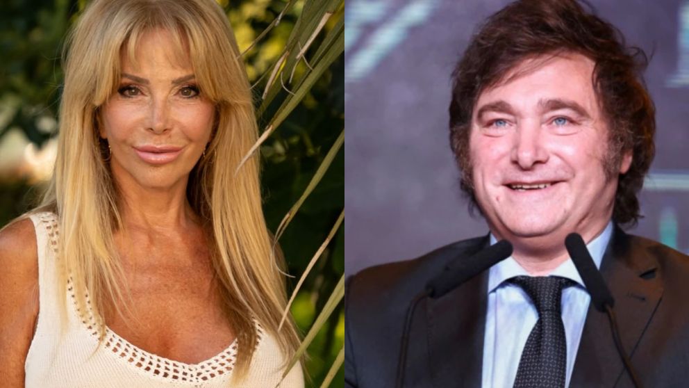 Graciela Alfano y su picante frase sobre Javier Milei. (Foto: Instagram/ @iconoalfano y Café con Voz).