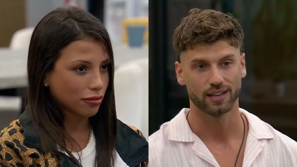 Jenifer de "Gran Hermano 2025" quiso dejar mal parado a Tato, pero él la ubicó en su lugar (Foto Telefe).