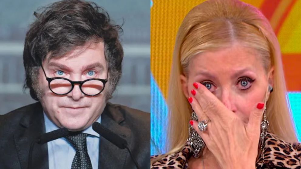 Yuyito González enfrenta el peor momento de su relación con Javier Milei. (Foto: Informador.mx).