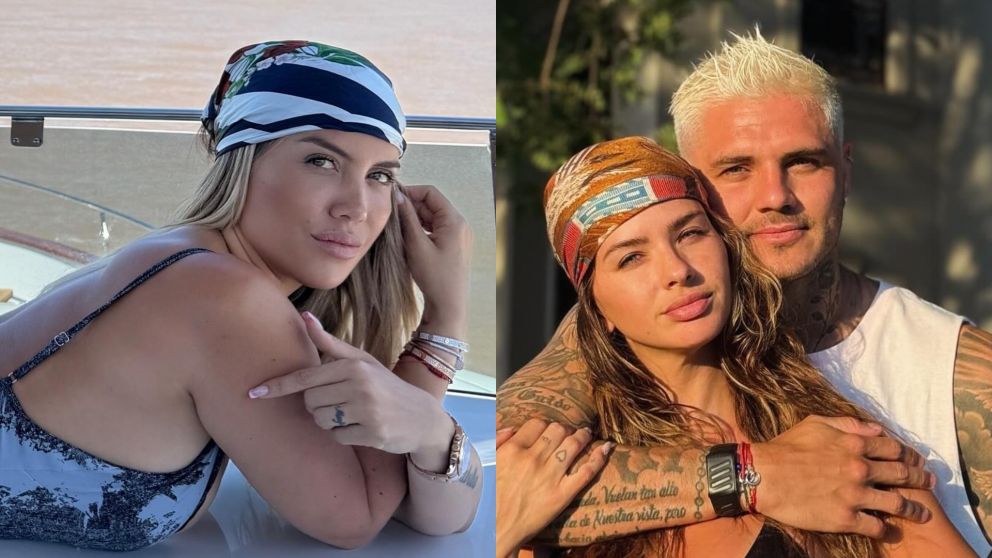 Mauro Icardi y la China Suárez tienen un plan para el 14 de febrero que sacará de quicio a Wanda Nara (Foto Instagram/@wanda_nara y @mauroicardi).