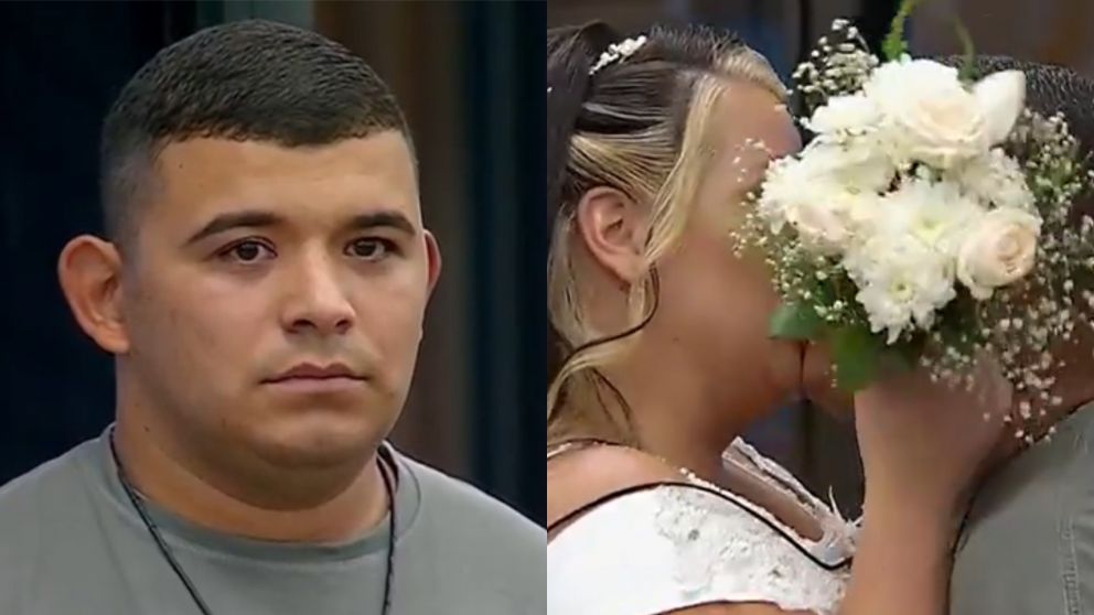 Brian de "Gran Hermano 2025" aceptó la propuesta de casamiento, pero resulto severamente sancionado (Foto Telefe).
