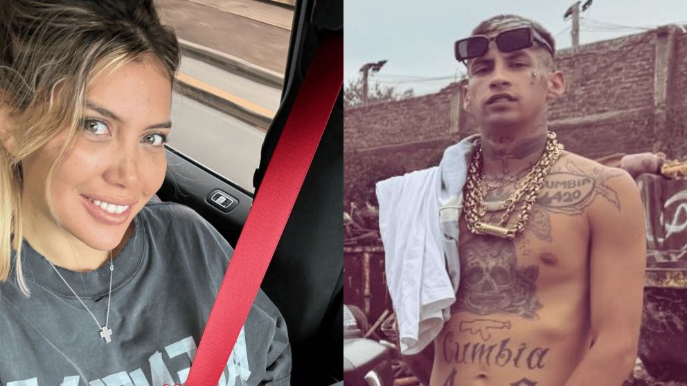 Wanda Nara y L-Gante filtraron un adelanto de su nuevo tema "Barrio fino".