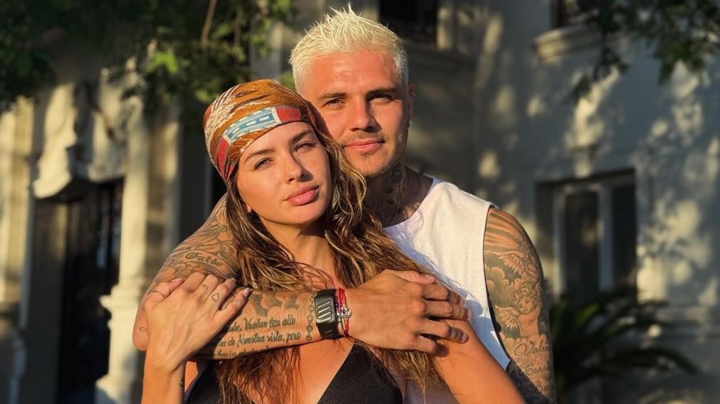 Mauro Icardi presentó a la China Suárez ante su familia (Foto Instagram/@mauroicardi y sangrejaponesa).