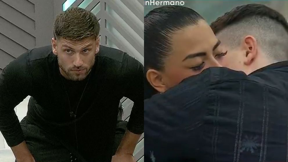 La reacción de Tato a la entrada del novio de Luz en "Gran Hermano 2025" (Foto Telefe).