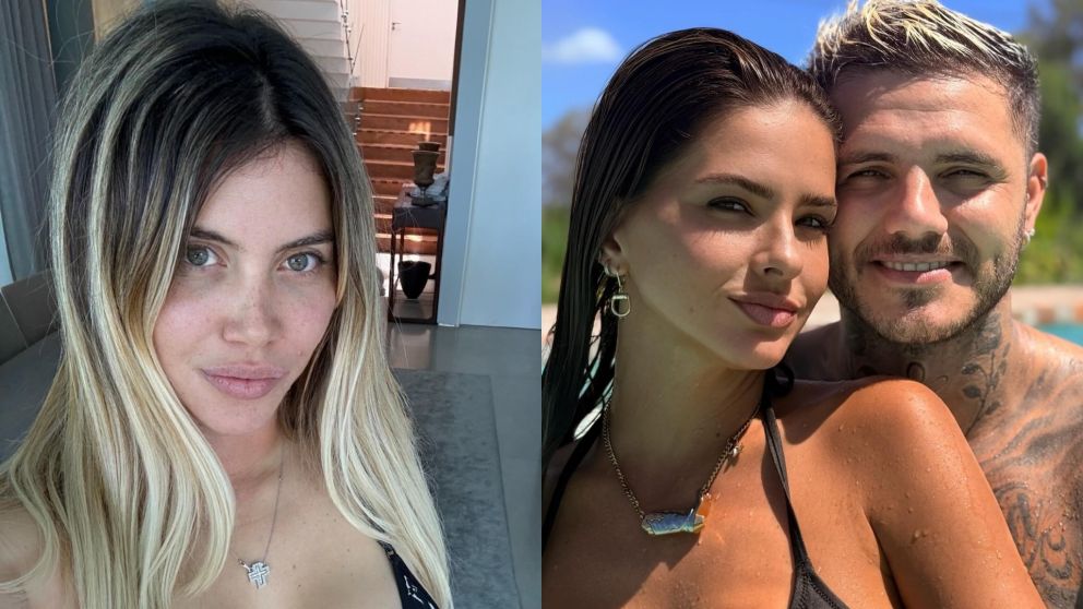 Se filtró un escandoloso audio de una discusión entre Wanda Nara y Mauro Icardi que involucra a la China Suárez (Instagram/@wanda_nara y @mauroicardi).