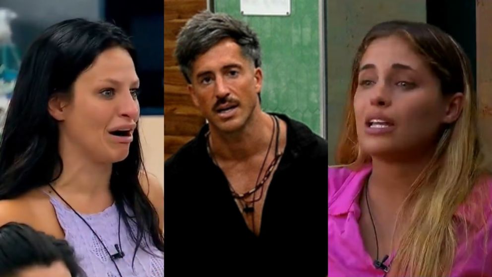 Juan Pablo de "Gran Hermano 2025" hizo llorar a Chiara y Martina con un repudiable comentario sobre sus cuerpos (Foto Telefe).