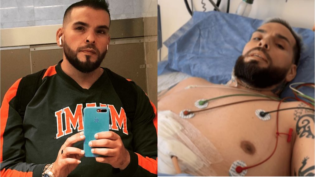 El cantante se realizó una intervención quirúrjica que salió mal y estuvo dos semanas en terapia intensiva.