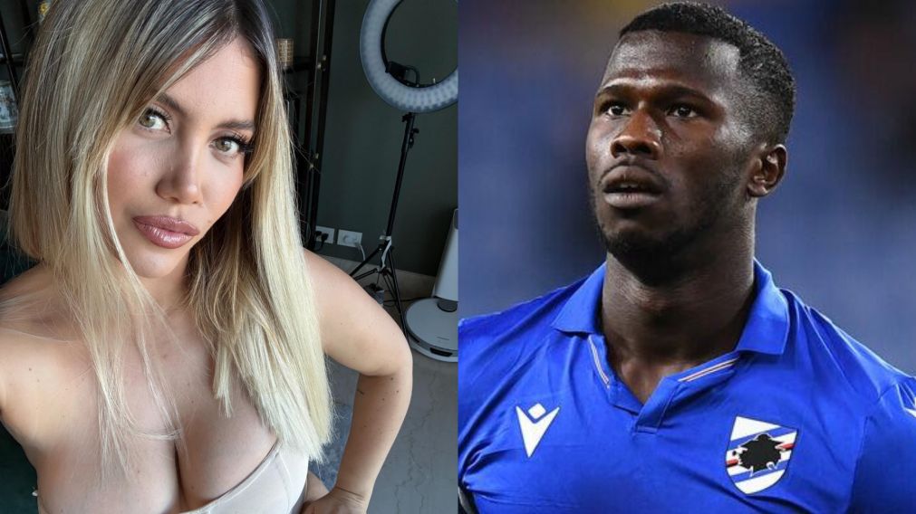 El vídeo íntimo de Wanda Nara y Keita Baldé (Foto Instagram/@wanda_nara y web).