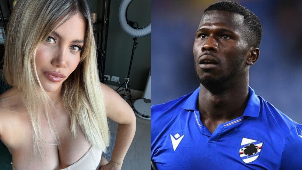El vídeo íntimo de Wanda Nara y Keita Baldé (Foto Instagram/@wanda_nara y web).