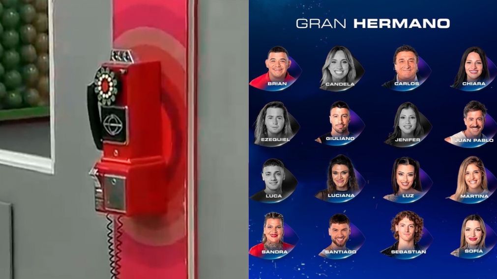 "Gran Hermano 2025": cómo quedó la placa de nominados hoy con la decisión del líder y los que atendieron el "teléfono rojo" (Foto web).