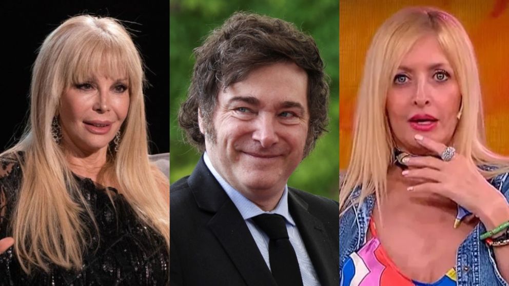 El enredo amoroso entre Graciela Alfano, Javier Milei y Yuyito Gonz�lez (Foto web).