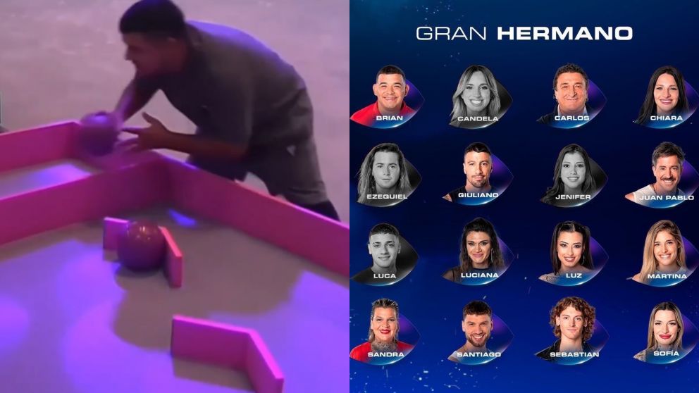 Qui�nes son los finalistas de la prueba del l�der (Foto Telefe).