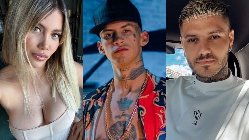 Aseguran que L-Gante estalló de furia por los mensajes que Wanda Nara le envió a Mauro Icardi. (Foto: Instagram/ @wanda_nara y @mauroicardi).