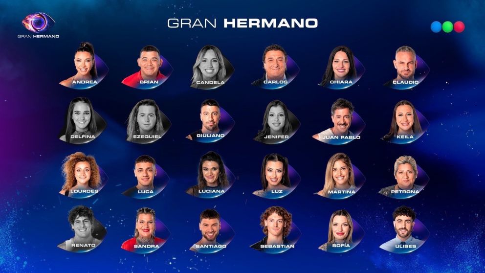 Quiénes son los expulsados de "Gran Hermano 2025" (Foto web).