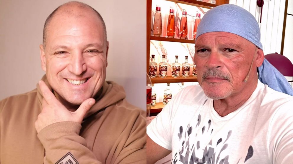 Alfa de "Gran Hermano" revel� c�mo fue su reconciliaci�n con Ariel Ansaldo. (Foto: Instagram/ @arielansaldo y @alfa_walter).