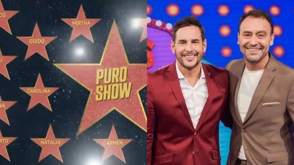 Cu�ndo debuta "Puro show" en El Trece (Foto web).