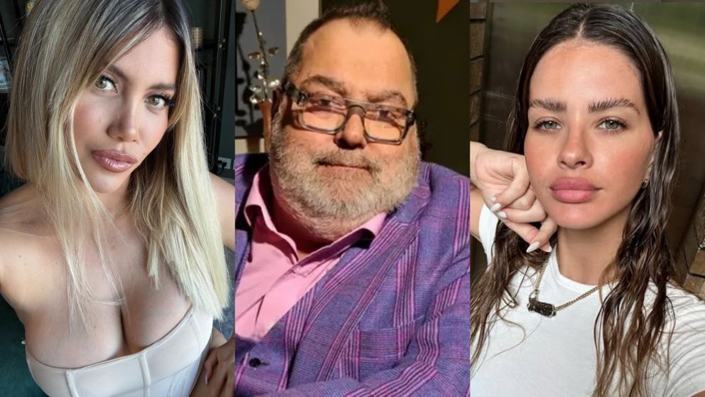 Los mensajes de la China Suárez y Wanda Nara tras la muerte de Jorge Lanata (Foto Instagram/@wanda_nara y @sangrejaponesa y web)