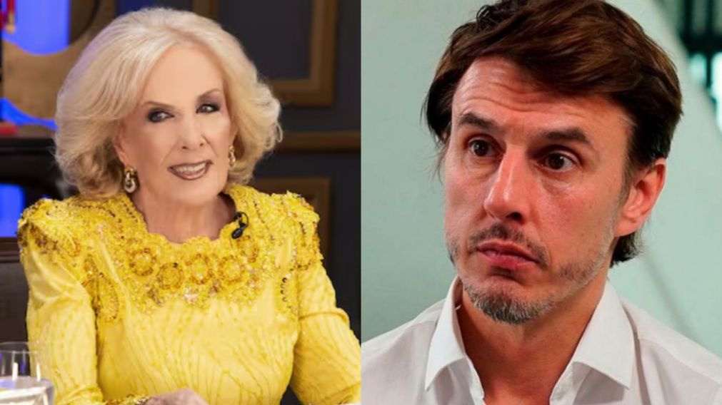 Mirtha Legrand se disculpó con Roberto García Moritán por su tenso cruce en vivo.
