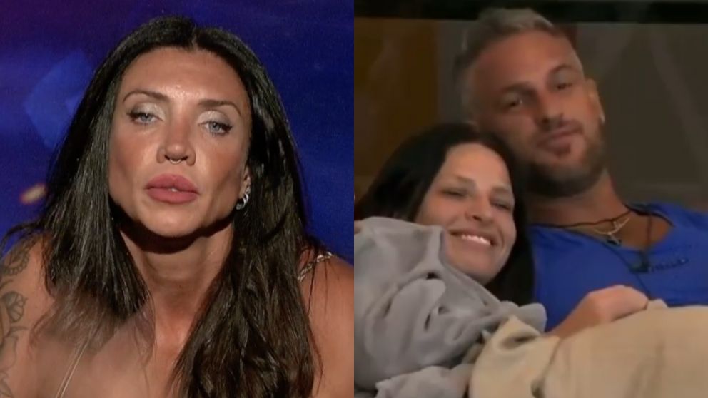 La rivalidad entre Andrea y Chiara de "Gran Hermano 2025" (Foto Telefe).