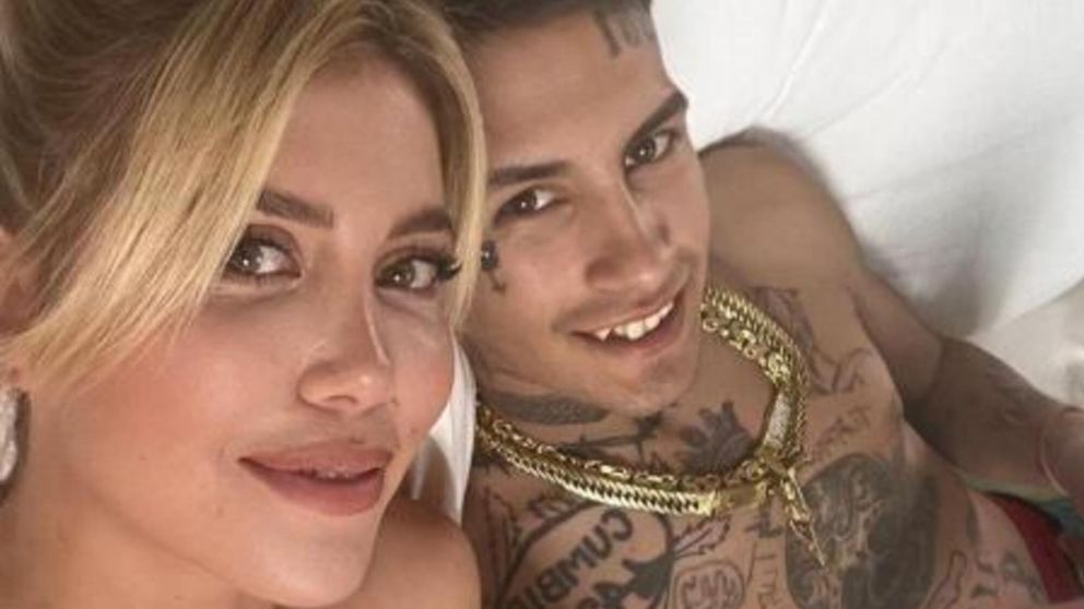 El festejo hot de Wanda Nara y L-Gante en Nochebuena.