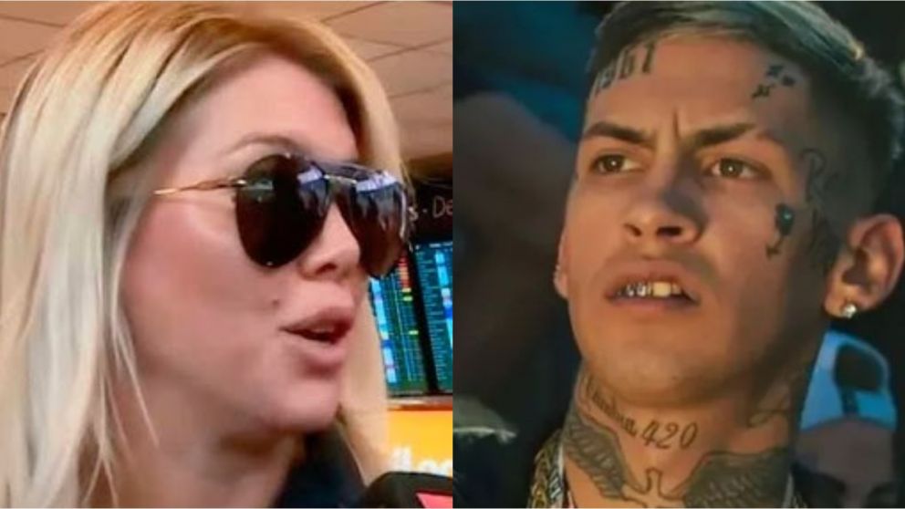 La provocadora llegada de Wanda Nara y L-gante al pa�s que termin� en pelea.