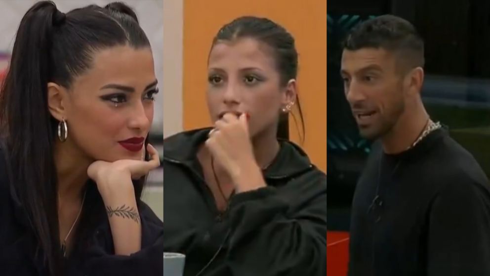 El cruce entre Jennifer y Luz en "Gran Hermano 2025" (Foto Telefe).