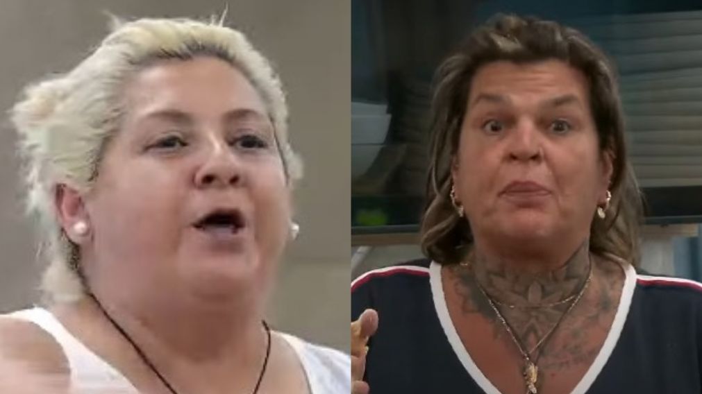 Petrona y Sandra de "Gran Hermano 2025" se cruzaron en una explosiva pelea por un plato de polenta. (Foto: Youtube/ Telefe).�