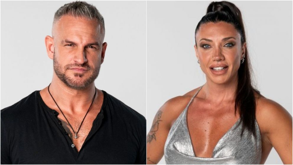 Claudio y Andrea de "Gran Hermano 2025" chaparon intensamente en la fiesta del viernes.