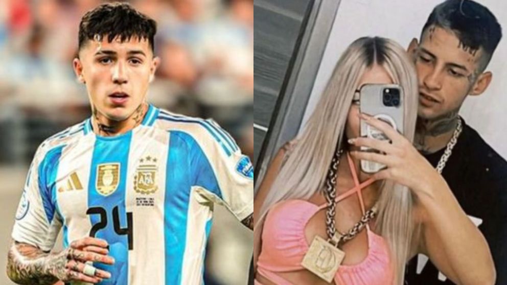 Enzo Fernández y una ex novia de L-Gante estarían de escapada romántica por Londres.