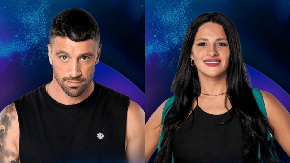 El primer beso de "Gran Hermano 2025" (Instagram/@granhermanoar).