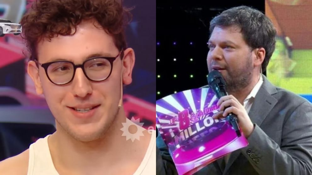 La particular confesión de un participante de "Los 8 Escalones" (Foto captura de El Trece).