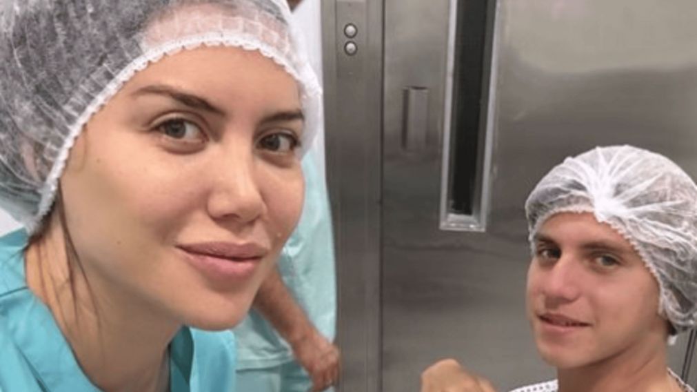 Wanda Nara se asustó por un fuerte mensaje que recibió de su hijo Valentino, recién operado.
