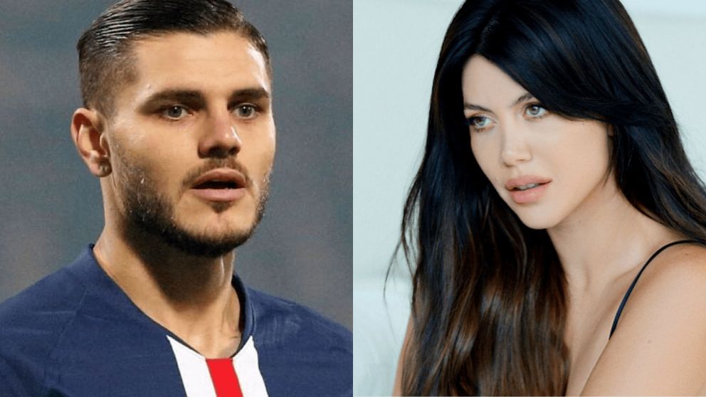 Mauro Icardi y Wanda Nara, a los gritos en su reencuentro. (Fotos: Instagram)