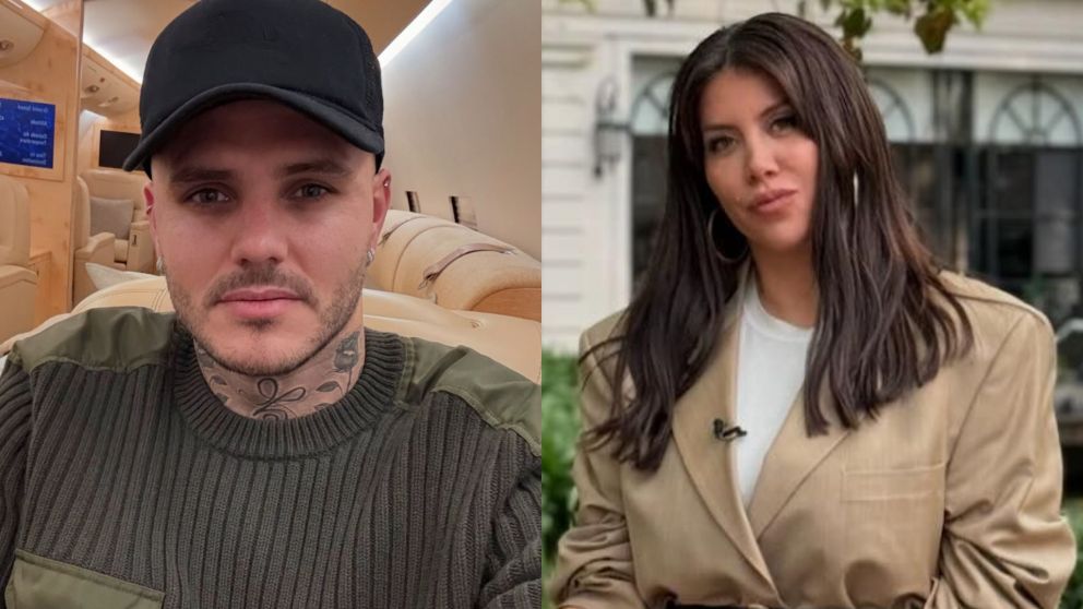 El polémico acuerdo entre Wanda Nara y Mauro Icardi (Instagram/@mauroicardi y @wanda_nara).