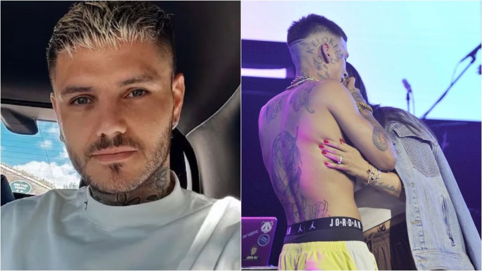 La reaparición de Mauro Icardi en redes sociales tras el beso de Wanda Nara y L-Gante en pleno show.